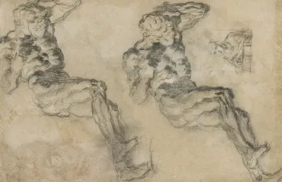 Studies Of A Statuette Of Atlas