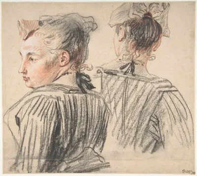 Studies Of A Woman Wearing A Cap