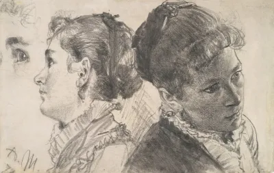 Studies Of A Young Woman