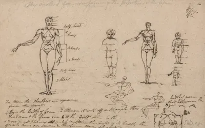 Studies Of Anatomy Measurements And Writing