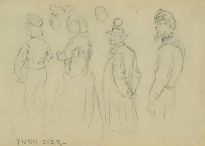 Studies Of Child Woman Gentleman African American Man Soldier