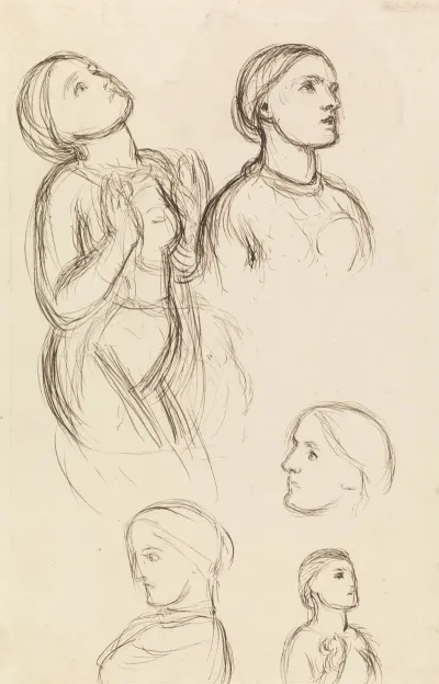 Studies Of Edith Holman Hunt