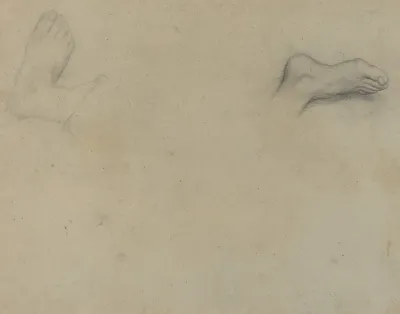 Studies Of Feet Verso