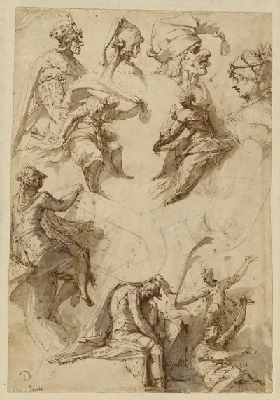 Studies Of Figures And Architecture