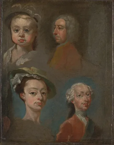 Studies Of Heads 4