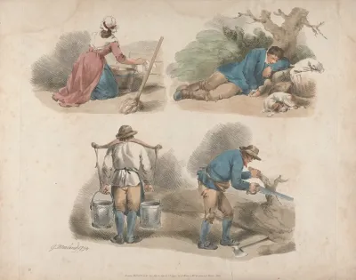Studies Of Laborers