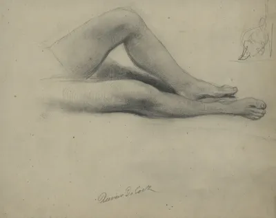 Studies Of Legs And Feet