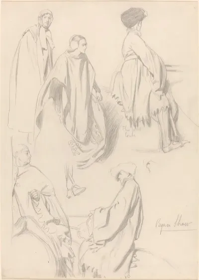 Studies Of Men And Women In Medieval Dress