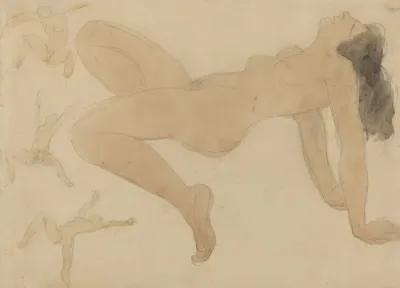 Studies Of Nude Dancers