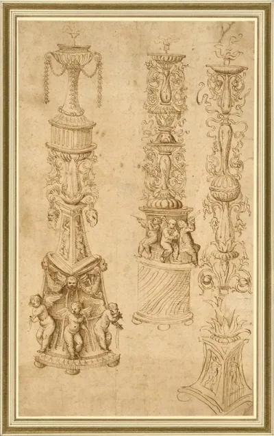 Studies Of Three Candlesticks