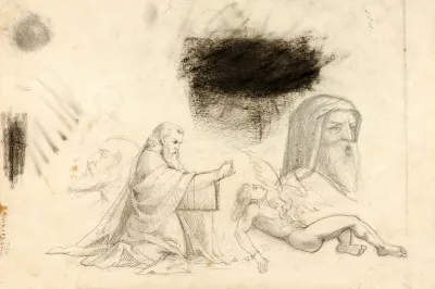 Studies Villa Borghese 2 Figures Etc