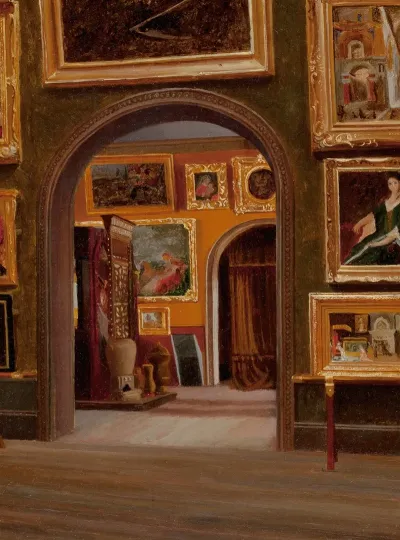 Studio Interior Possibly The Boston Athenaeum