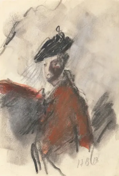 Study After Joshua Reynoldss Portrait Of Cornet Nehemiah Winter 11th Dragoons
