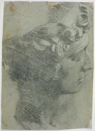 Study After The Head Of Michelangelos Giuliano Demedici