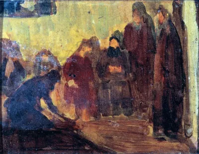 Study Christ Washing The Feet Of The Disciples
