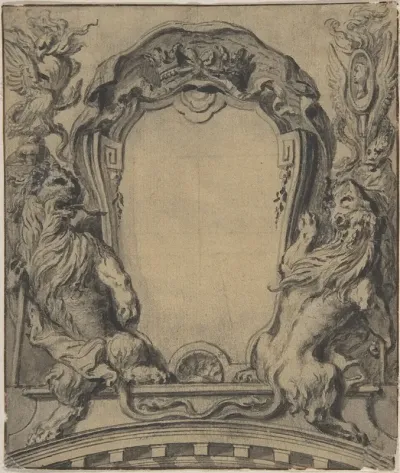 Study For A Cartouche 4