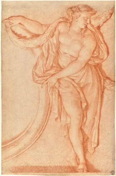 Study For A Ceiling Decoration