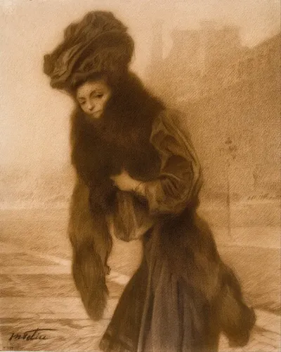 Study For A Female Portrait
