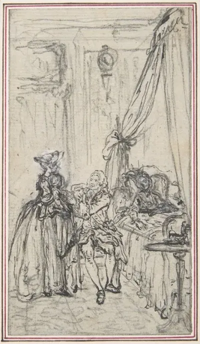 Study For A Frontispiece For Histoire De Miss Jenny 3