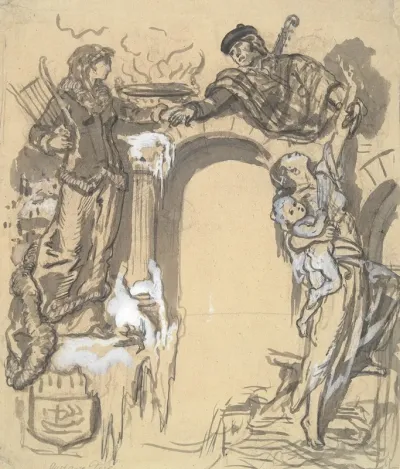 Study For A Frontispiece