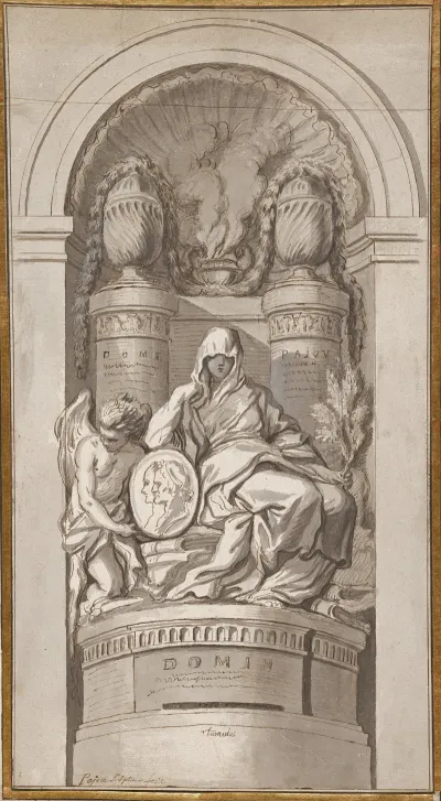 Study For A Funerary Monument