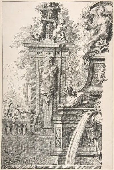 Study For A Garden Capriccio 4