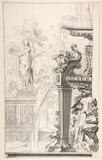 Study For A Garden Capriccio 5