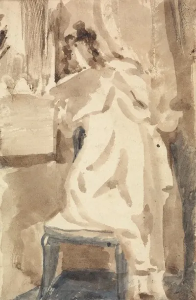 Study For A Girl Reading