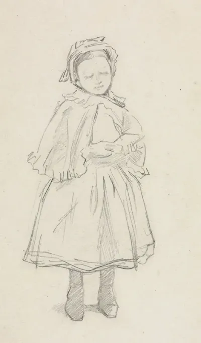 Study For A Little Girl