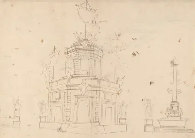 Study For A Macchina On A Nautical Theme