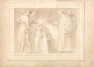 Study For A Monument To The Reverend John Clowes