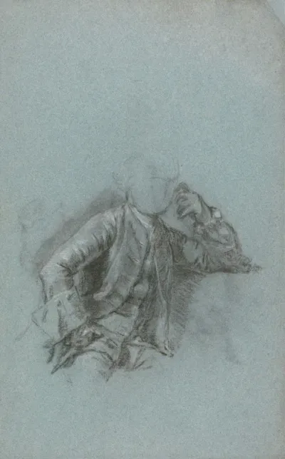 Study For A Portrait Of A Seated Gentleman