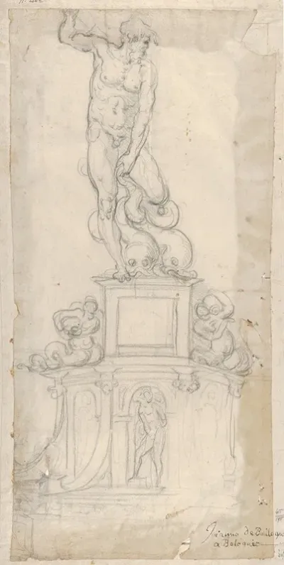 Study For A Sculpture Of Neptune