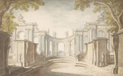 Study For A Stage Set 2