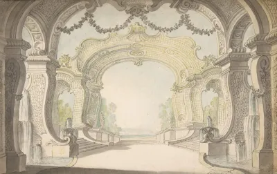 Study For A Stage Set