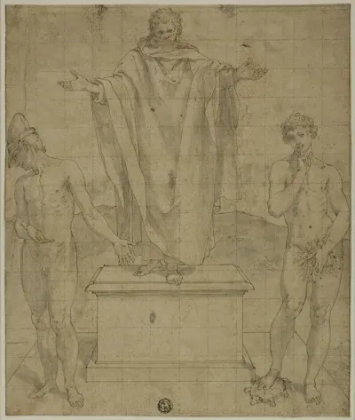 Study For Allegory Of Faith And Silence