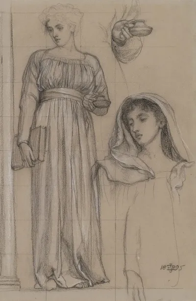Study For An Allegorical Figure Of Religion