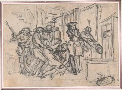 Study For An Engraving Of Songs In The Opera Of Flora