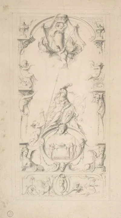Study For An Ornamental Panel