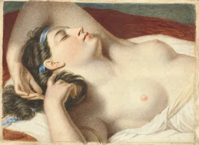 Study For Ariadne Asleep On The Island Of Naxos