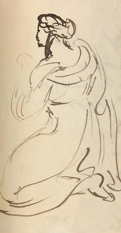 Study For Christs Entry Into Jerusalem 11