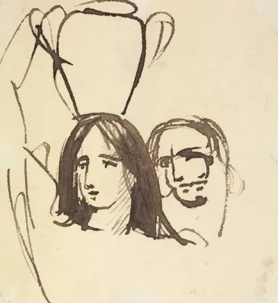 Study For Christs Entry Into Jerusalem 4