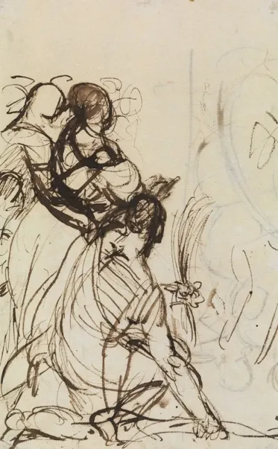 Study For Christs Entry Into Jerusalem 5
