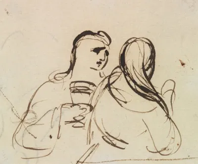 Study For Christs Entry Into Jerusalem 9