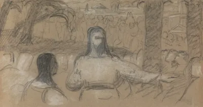 Study For Christs Entry Into Jerusalem