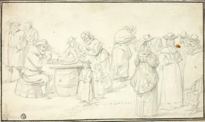 Study For Country Festival Near Antwerp