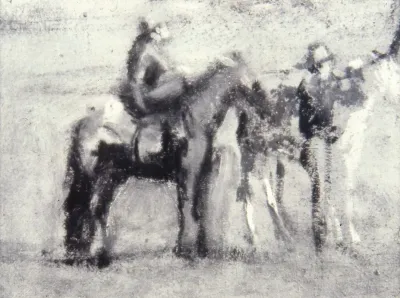 Study For Cowboys In The Badlands 2