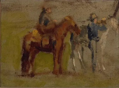 Study For Cowboys In The Badlands