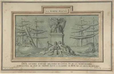 Study For Decoration Of The Obelisk At Port Vendres