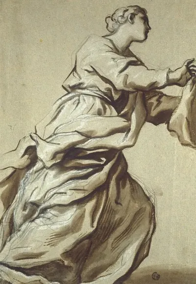 Study For Detail Saint Veronica